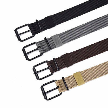 Fashionable Men's Pin Buckle Belt High Quality Simple Outdoor Adventure Multifunctional Belt Retro Men's Birthday Gifts