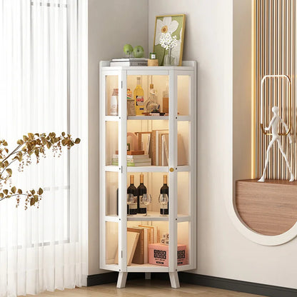 Corner Cabinet Dining Room Corner Cabinet Wall Triangle Cabinet Corner Locker Living Room Bedroom Corner Floor Storage