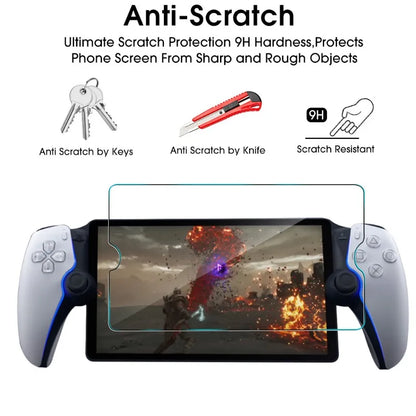 5/1Pcs for Sony PlayStation Portal Hardness Anti-Scratch Temperd Glass Screen Protector Game Machine Protective Films for Sony