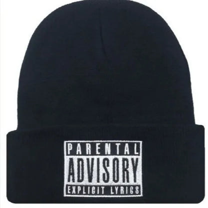 Knitted hats for men and women, knitted street dance hats, woolen hats, fashionable and versatile, trendy styles