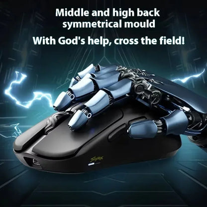 Scyrox V6 Wireless Office Ergonomic Lightweight Gaming Mouse Paw3950 Sensor 30000 DPI Webpage automation bluetooth Gaming Mouse