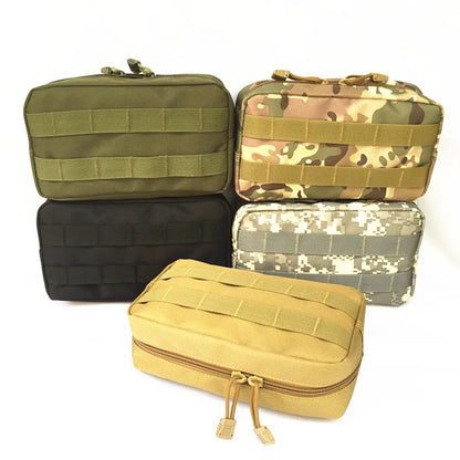 Tactical Molle EDC Tool Pouch Hunting Vest Dump Drop Pouches Outdoor Sports Fishing Camping Accessories Organizer EMT Waist Bag