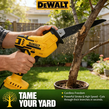 Dewalt 20V Brushless Reciprocating Saw: Multifunctional Electric Sabre Saw with Powerful Motor for Metal, Wood & Pipe Cutting