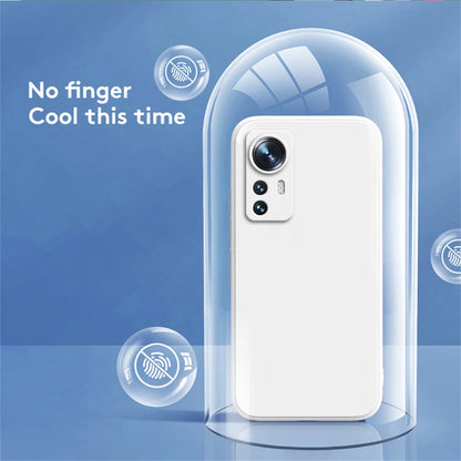 Luxury Cases for Xiaomi Mi 12 12S 12T Pro 12X Ultra Soft Square Matte Silicone Mi 12 lite 5G Thin Lens Protection Original Case