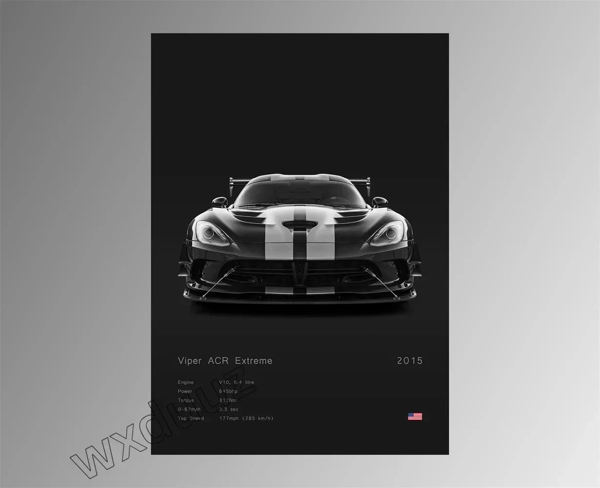 Modern Design Home Decoration Classic Popular Car Brand Motorsport Supercar Canvas Painting Wall Art Aesthetic Room Decor Poster
