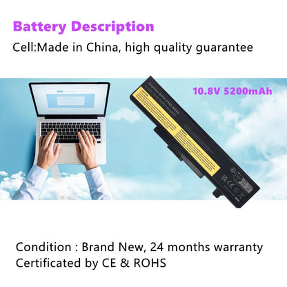 Laptop Battery for Lenovo B480 B485 B490 B580 B585 B590 B4400 B5400 V480 V480c V480s V490u V580 V580c