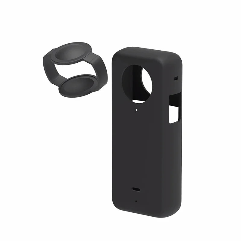 For Insta360 X4 Accessories Mini Storage Carrying Bag+Hand Wrist Strap Lanyard Rope+Screen Protector Film+Protective Lens Case