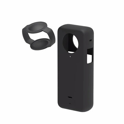 For Insta360 X4 Accessories Mini Storage Carrying Bag+Hand Wrist Strap Lanyard Rope+Screen Protector Film+Protective Lens Case