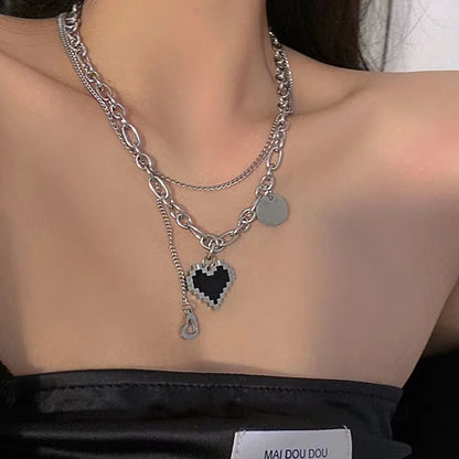 Necklace For Women Cute Girls Animal Sweet Heart Butterfly Fashion Party Rap Gummy Bears Blade