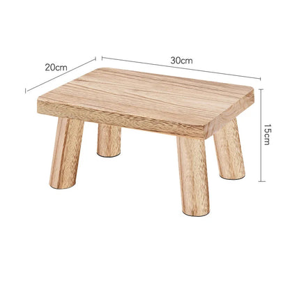 Small wooden stool shoe stool low stool square stools living room small stools footstool wooden stools coffee table solid wood