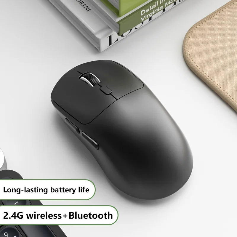 Lenovo Wireless Mouse Bluetooth-compatible  2.4G Three-Mode Rechargeable Ergonomic Office Gaming Silent Mouse For iPad PC Laptop