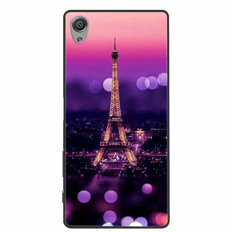 For Sony Xperia X Case F5121 Fashion Soft TPU Silicone Back Cases for Sony Xperia X Cover Protective Funda XperiaX Cartoon F5122
