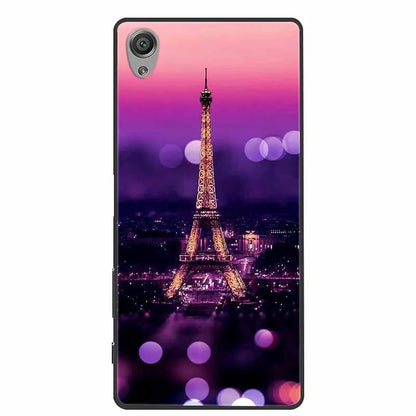 For Sony Xperia X Case F5121 Fashion Soft TPU Silicone Back Cases for Sony Xperia X Cover Protective Funda XperiaX Cartoon F5122