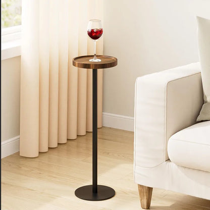 Cross-border Small Round Table, Small Coffee Table, Side Table Next to Living Room Sofa for Drinks, Living Room Coffee Table, Dr