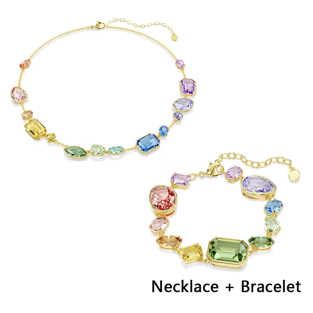 2026 High Quality Shiny Luxury Brand Fine Jewelry Sets Exquisite Fine Fashion Party Gifts for Women New Christmas Ornaments