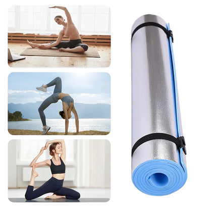 6/8/10mm Yoga Mat Anti-skid Sports Fitness EVA Comfort Foam Thick Yoga Mat for Exercise Yoga and Pilates Gymnastics Mat