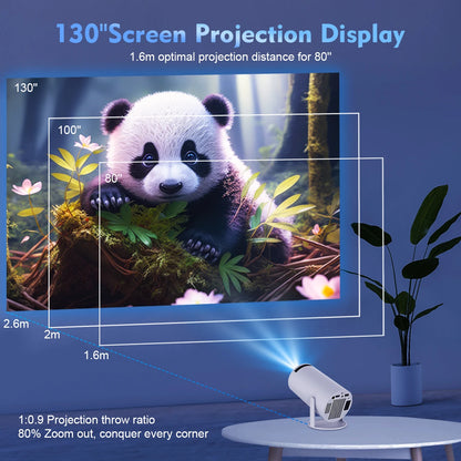Magcubic Projector Android 14 Projector HY300PRO Wifi6 290ANSI Projector 8K BT5.4 Home Cinema Outdoor portable Projetor