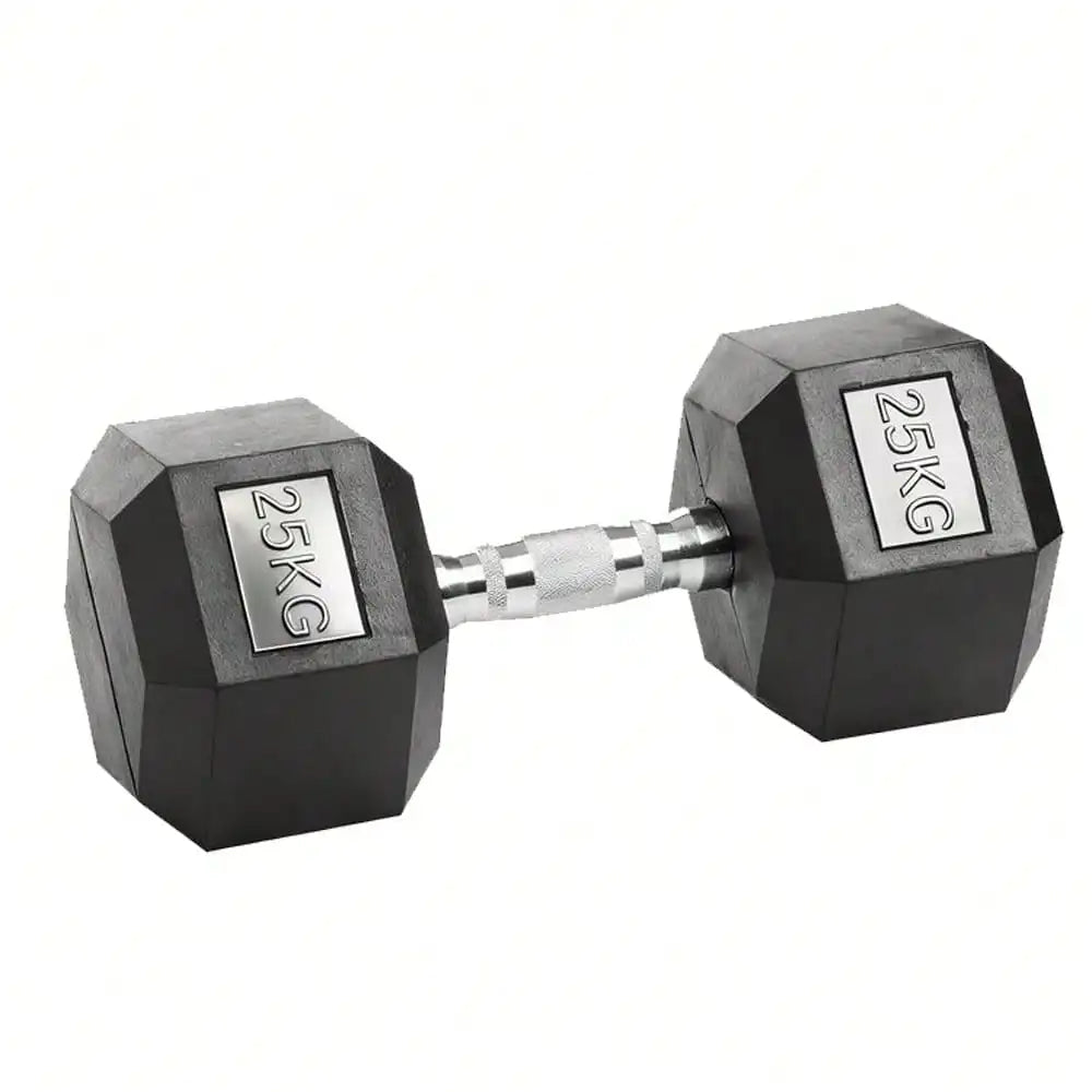 Hex dumbbells, 2.5-25 kg dumbbells,non-slip coating, ergonomic handle, solid iron dumbbell set, strength training,home gym