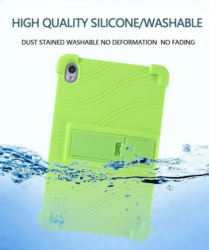 For Walmart ONN 8-inch 100135923 Tablet Case 2024 Shockproof Air Cushion Soft Silicone 8-inch Adjustable Stand Protective Case