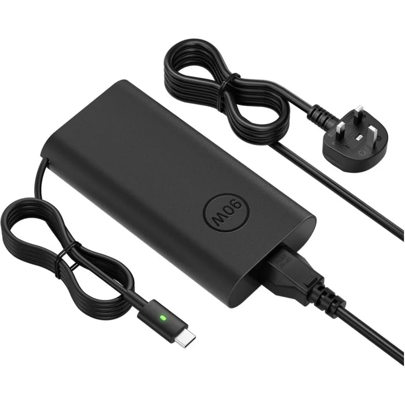 90W USB C Type C Laptop Charger For Dell XPS 15 13 Precision 3540 Latitude 3400 3500 7300 7400 7420 5420 5530 5289 Power Adapter