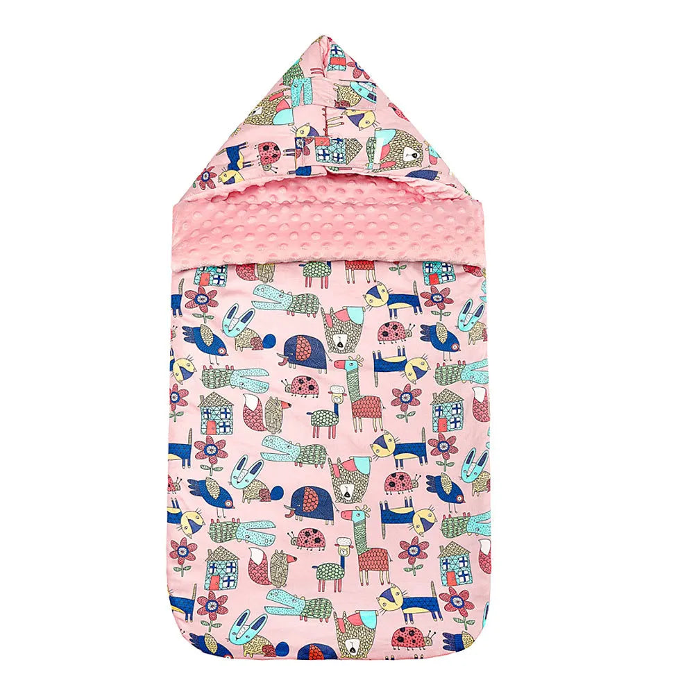 INSULAR Infant Thickened Sleeping Bags Newborn Anti-startle Holding Quilts Baby Bean Sleepsacks Multi-functional Autumn Winter