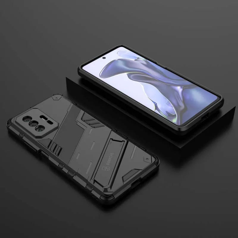 Shockproof Case For Xiaomi Mi 10 11 12 Lite 13 14 Ultra 10T 11T 12T 13T 14T Pro Armor Holder Back Coque for POCO C65 C75 Cover