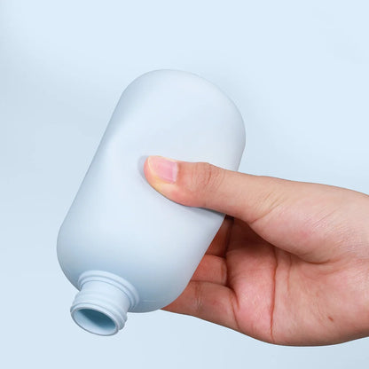 3pcs 100ml/200ml Plastic Travel Shampoo Bottles Clear Blue Shampoo Lotion Shower Gel Foam Pump Bottles