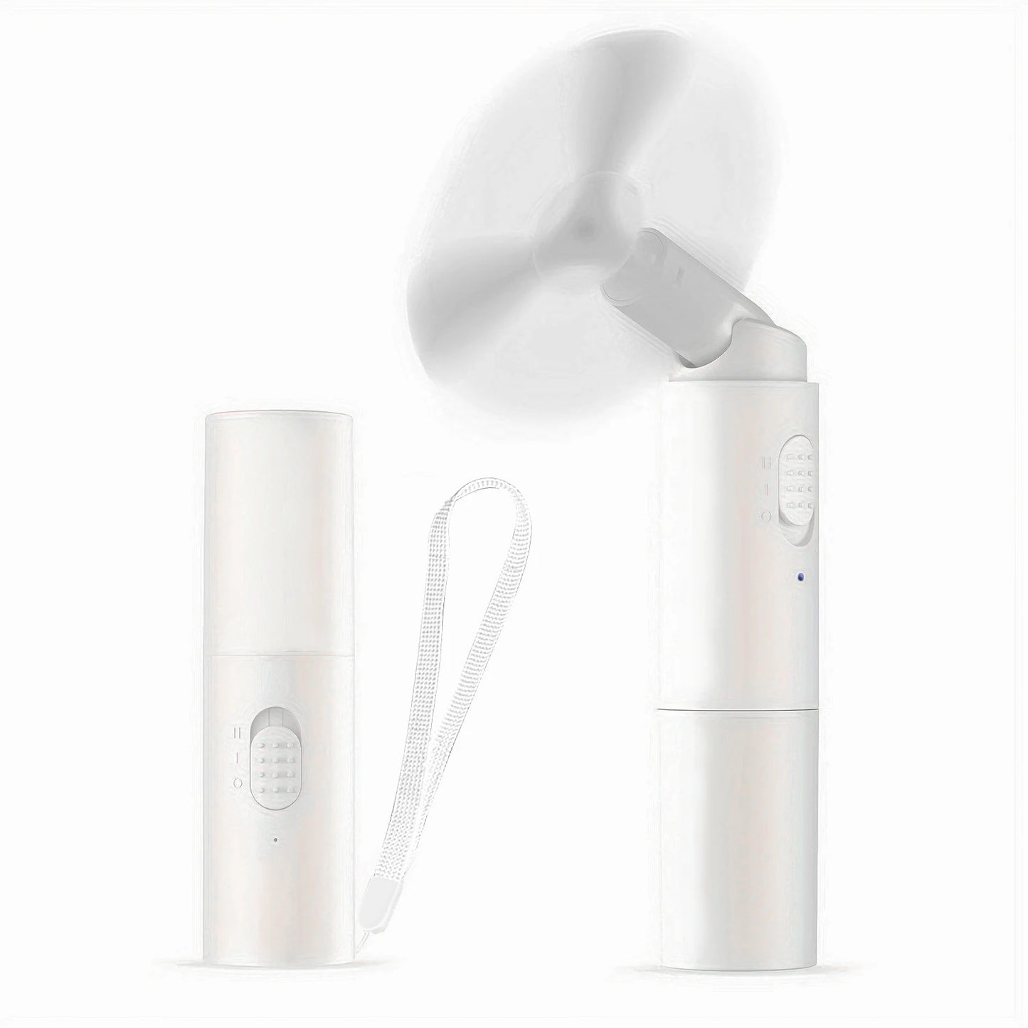 Portable mini fan, USB charging small fan, foldable outdoor portable fan, suitable for office, travel, camping, and outdoor use