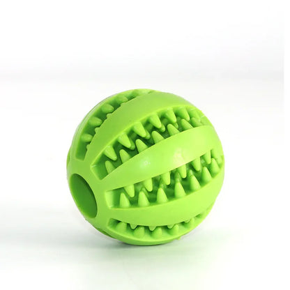 Silicone Pet Dog Toy Ball Interactive Bite-resistant Chew Toy for Small Dogs Tooth Cleaning Elasticity Ball Pet Products 5cm