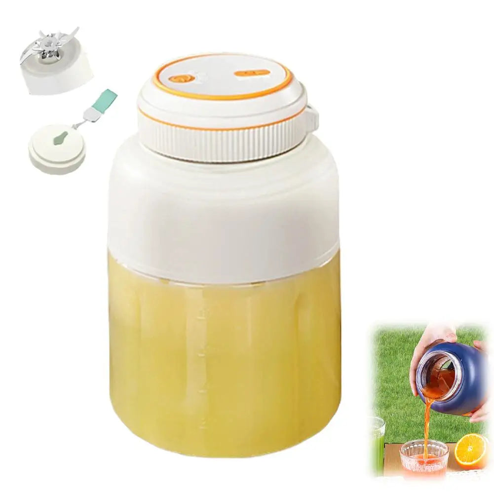 Portable Fruit Juice Blenders Summer Personal Electric Mini Bottle Home USB Charging Milkshake Cup Machine For Kitchen ﻿