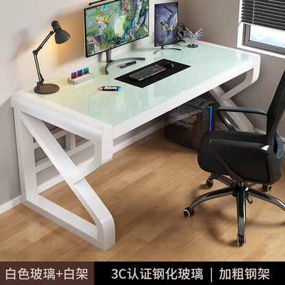 Shelves Modern Office Desk Storage Aesthetic Writing Standing Office Desk Gaming Bedroom Bureaux De Chambre Home Furniture