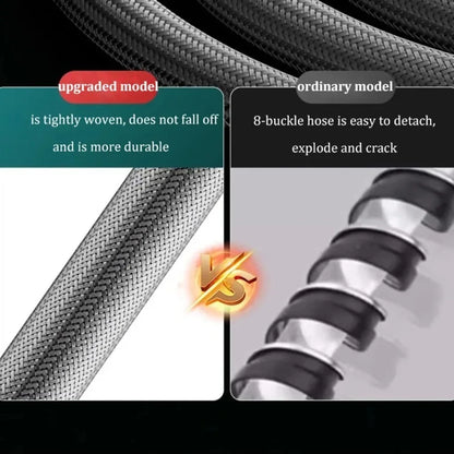 Braided shower pipe, universal water pipe, cold and hot water shower head, explosion-proof connection pipe