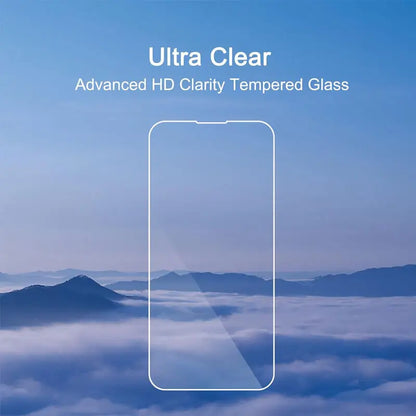 Gehärtetes Glas für iPhone 14 Pro, 15, 16, 17, 13, 12, 11 Pro Max, Displayschutzfolie für iPhone 15 Pro, Glimmerglas für iPhone 13, 14 Pro