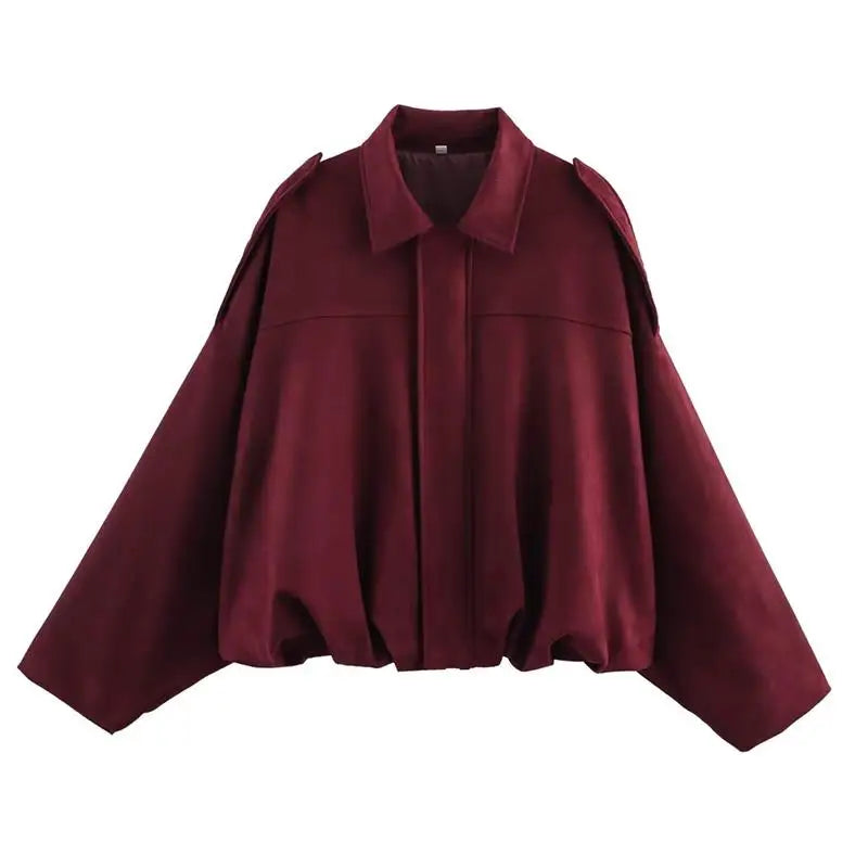 Jackets Autumn Women's 2025 New Outerwear Chic Elegant Loose Warm Women's Coat Street Youth Fashion Joker Coat Jacket