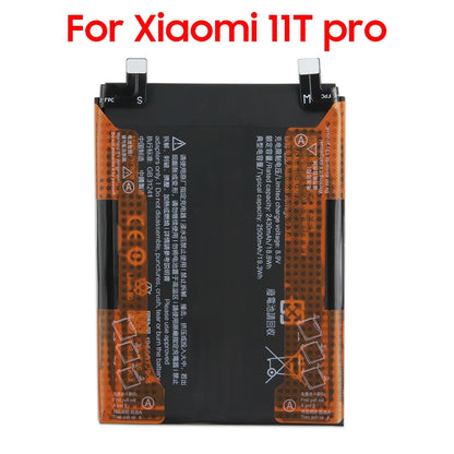 Replacement Phone Battery BM59 BM58 For Xiaomi 11T Mi 11T Pro Rechargable Batteries 5000mAh With Free Tools