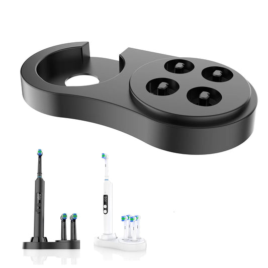 Toothbrush Holder & Charger Base for Oral B iO Series & EB Round Head Series Electric Toothbrush , Tooth brush Head Holder Stand