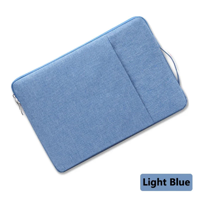 Laptop Handbag Case for DELL 13.3' 14' 15.6' 16' Waterproof Zipper Portable Shockproof Notebook Bag Cover for DELL 12.5'