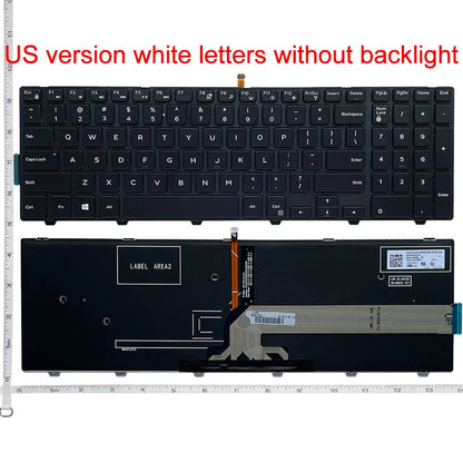 RU/US/UK/BR/SP For DELL Latitude 3550 3560 3570 3580 3588 15-3578 Vostro 15-3562 3546 3559 3565 3549 3558 laptop keyboard