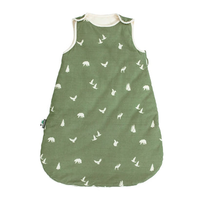 Sleeping Bag For Baby 0-24 Months Spring Autumn Sleeveless Wearable Anti-Kick Blanket Cartoon Printed Baby Sleepsacks 2.5Tog