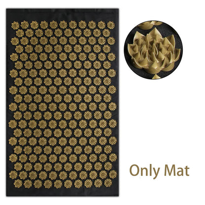 Massage Cushion Yoga Acupressure Mat Acupuncture Massage Mat Relieve Stree Back Body Pain Spike Mat Foot Massager Shakti Mat