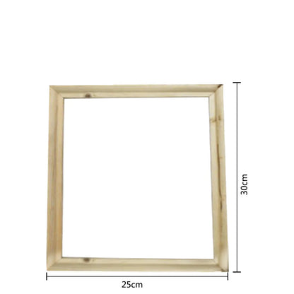 DIY Picture Canvas Oil Painting Frame Nature DIY Wood Frame Art Poster Painting By Numbers Photo Frame Craft Home Wall Art Decor