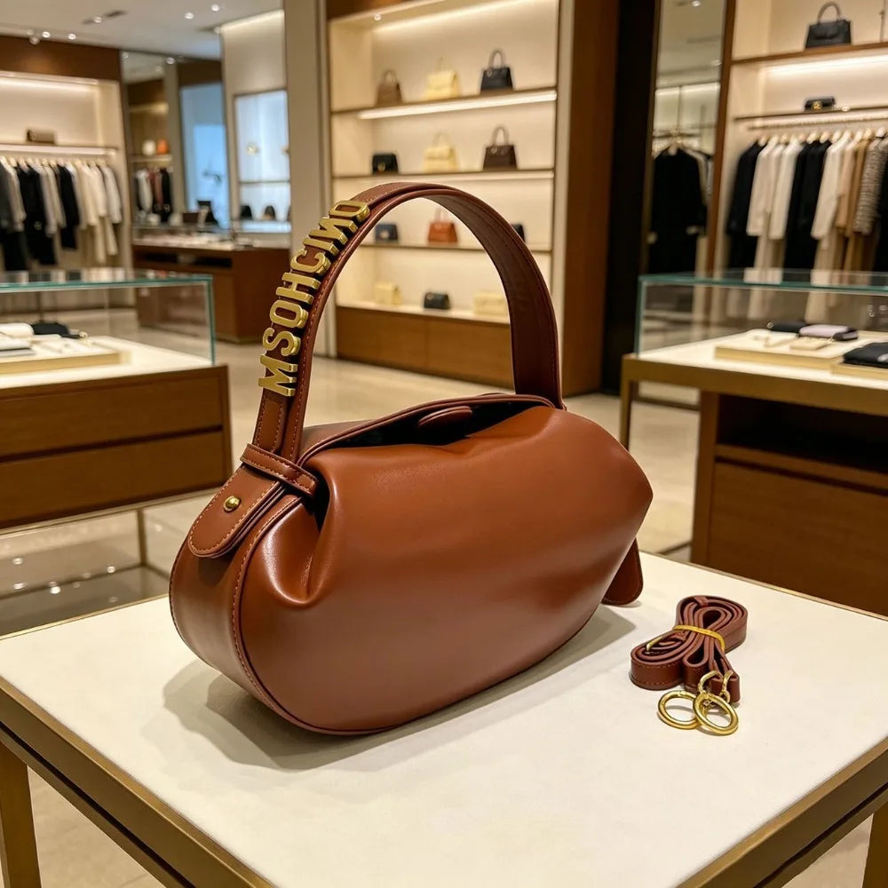 Women French Bread Stick Underarm Bag Crossbody Shoulder Handbag Purse Mini Round Tube Clutch Casual Summer 2026 New