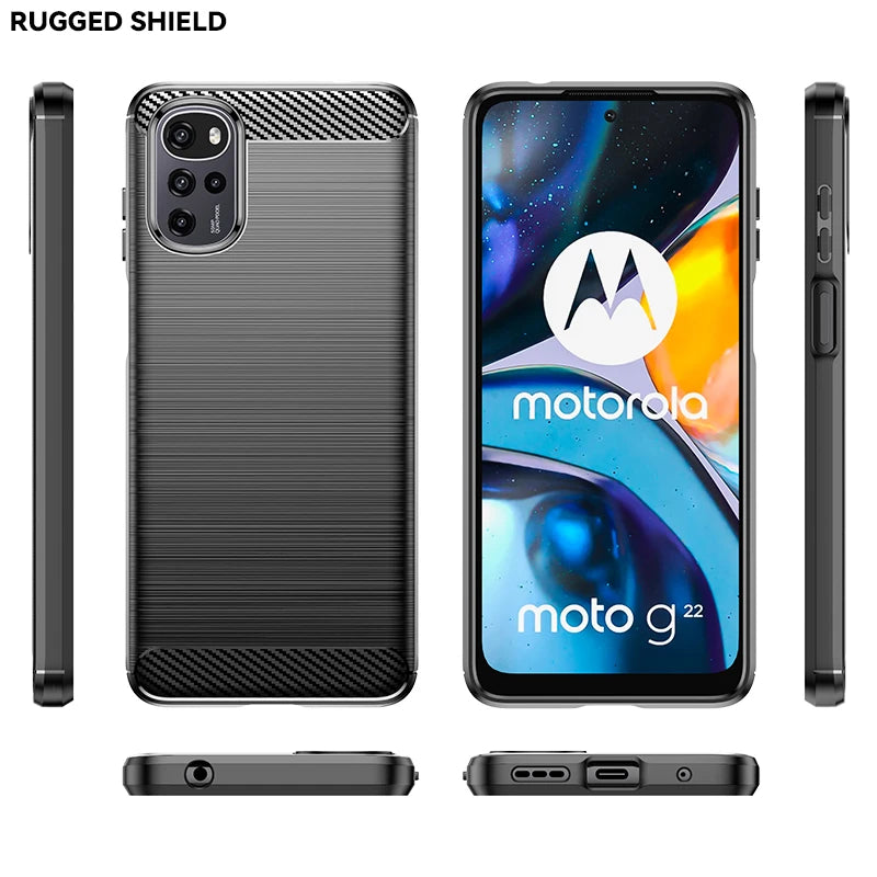 For Cover Lenovo K15 Plus Case For Lenovo K15 Plus Bumper Anti-knock Silicone Carbon Fiber Back Case For Lenovo K15 Plus Case