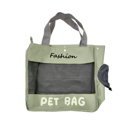Breathable Pet Carrier Backpack, Outdoor Travel Carrying Bag for Cats Small Dogs Camping Walking Pet Supplies