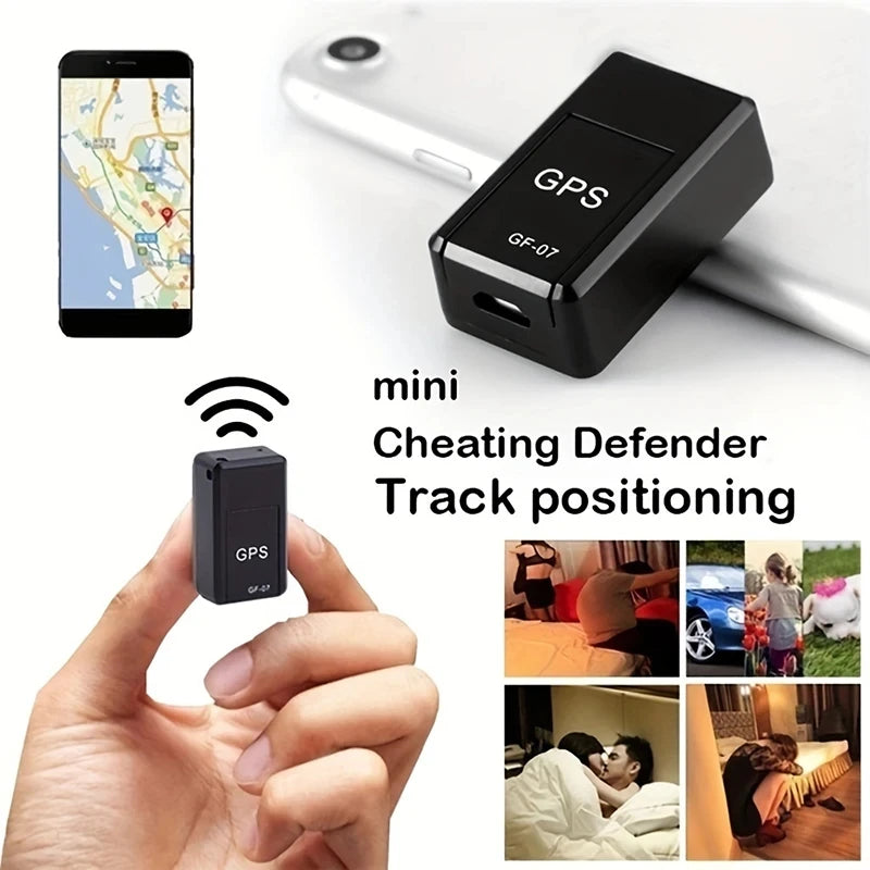 GF07 Mini-GPS-Ortungsgerät mit GPS-Positions-App, magnetischem GPS-Tracker für Autos, starker Anti-Verlust-Fahrzeug-GPS-Locator