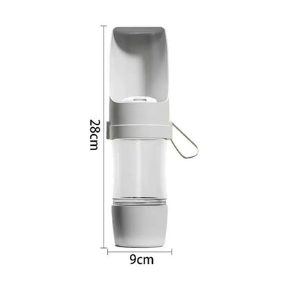 Dog Travel Water Bottle 2 In 1 Pwater Bottle For Dogs Leak-Proof Dog Travel Accessories Outdoor Water Cup Travel Pet Supplies