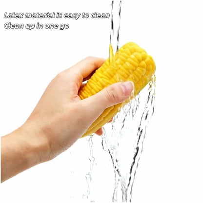 Latex Corn Shape Squeak Toys for Dogs New Pet Supplies Training Chewing Toy for Small Dogs Puppy Playing
