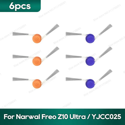 Compatible for Narwal Freo Z10 Ultra / YJCC025 Accessories Roller Brush Hepa Filter Dust Bag Mop Cloth