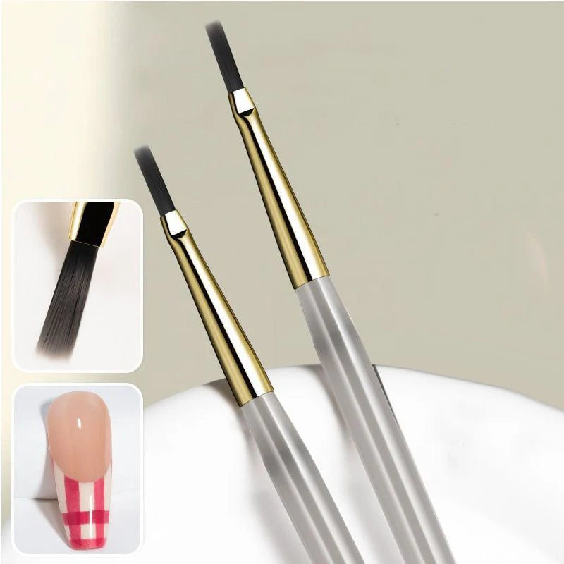 Nail Art UV Gel DIY Design Manicure Painting Brush Acrylic Lines Pen Stripes Grid Flower Butterfly Drawing Watercolor Brushes