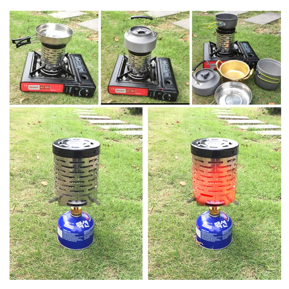 Outdoor Portable Gases Heater Warmer Stoves Safe and Reliable Easy Using High Quality Brand New Durable Camping Heating Cover